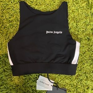 COPY - Palm angel TRAINING TRACK TOP
BLACK WHITE